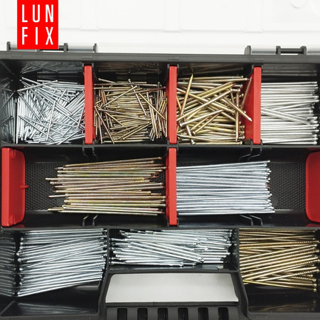 500 stück Sortiment Satz Sockelleisten Nägel Silber+Golden