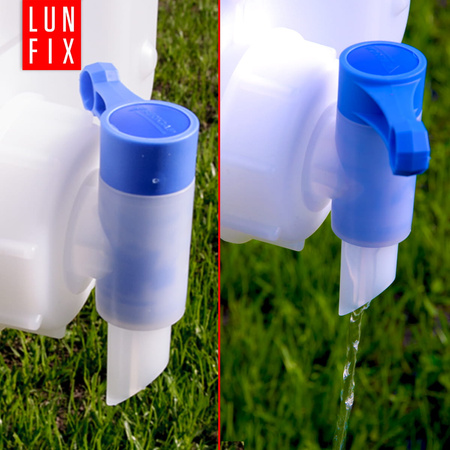 Wasserkanister 25 l HDPE mit Auslaufhahn