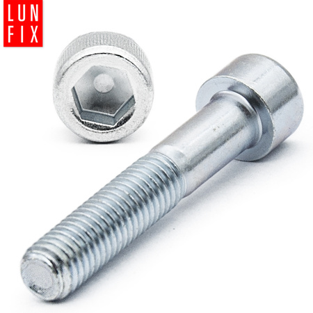 Zylinderkopfschrauben mit Innensechskant M5x50 mm Teilgewinde Festigkeitsklasse 8.8 1kg ( 110 Stk.) DIN 912