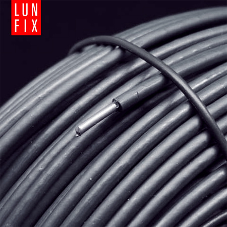 Spanndraht Gartendraht Anthrazit Verzinkt und PVC 450m Ø3,6mm