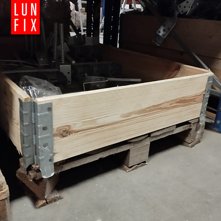 Nadstawka paletowa 120x80x20cm skrzyniopaleta drewniana