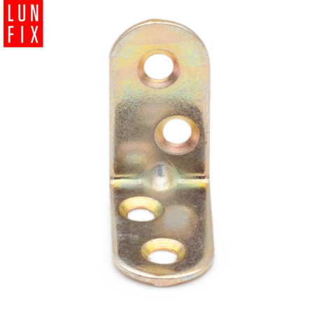 Möbelbauwinkel Gelb Verzinkt 30x30x16x1,5 mm