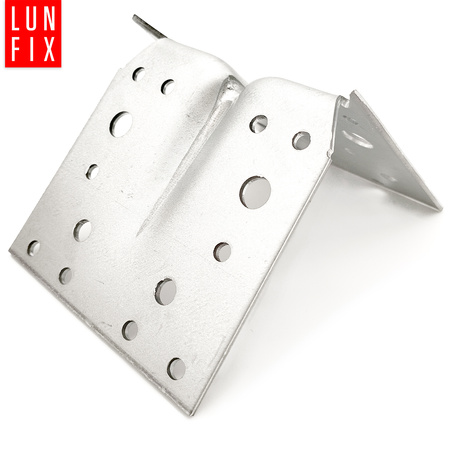 Montagewinkel mit Bolzen 90x90x90x2,5 Zimmerei 10St.