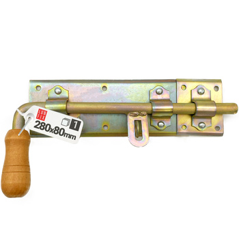 Bolzenriegel Torriegel Riegel 280x80mm Rechts