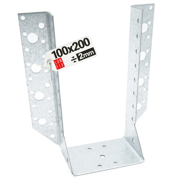 Balkenschuh Typ A 100x200mm