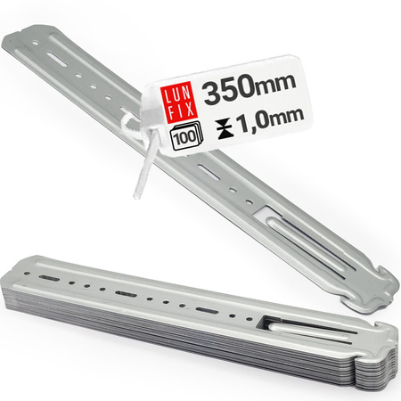 100 x 350 mm Ankerhänger für Trockenbau Für CD-Profile 60/27