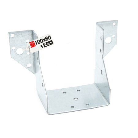 Balkenschuh Typ A 100x80 mm