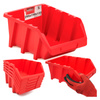 5x Stapelbox Rot 295x198x133 mm