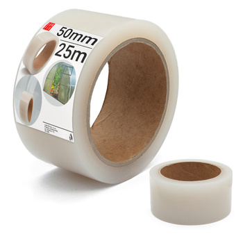 Taśma do naprawy folii w tunelu i szklarni z poliwęglanu 50mmx25m