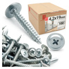 Selbstschneidende 4,2 x 19 mm 100 Stück
