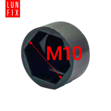 Schraubenkappe Schwarz M10 100 Stuck
