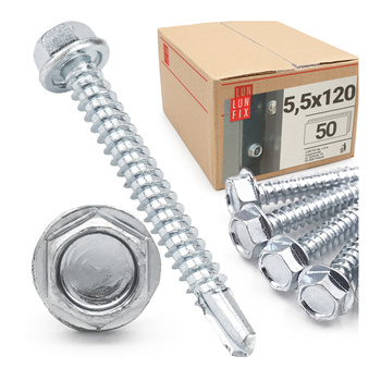 Bohrschrauben 5,5x120 50stk.