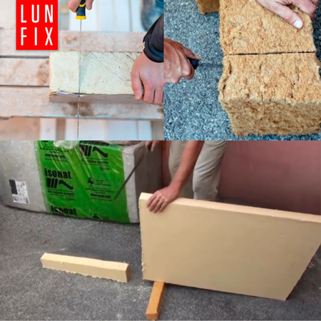 Messer für Mineralwolle und Styropor 415 mm