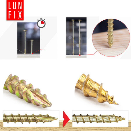 Spanplattenschrauben 3x30 mm 500 Stück TX10