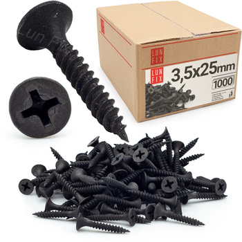 Schnellbauschrauben 3,5 x 25 mm 1000 Stück