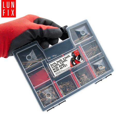 325 stück Sortiment Satz Universalschrauben inkl. bit PZ1