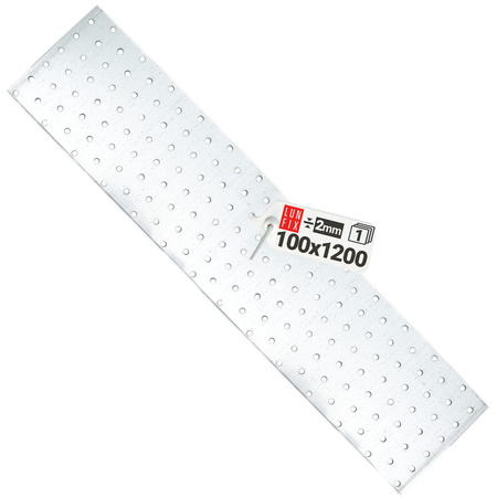 Flachverbinder 1200x100x2mm Lochplatte 1 Stk