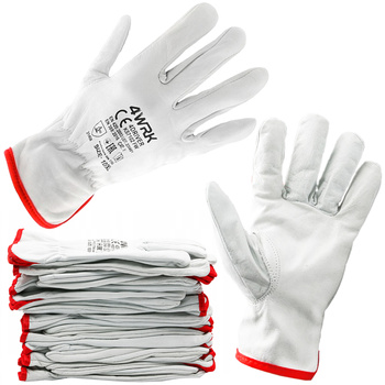 Arbeitshandschuhe aus Ziegenleder Größe 10 XL 12stk.