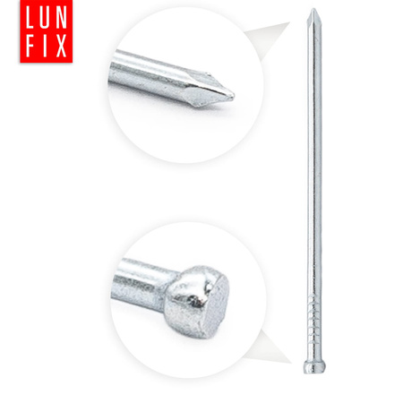 Sockelleisten Nägel 1,8x60 5kg Silber Verzinkter