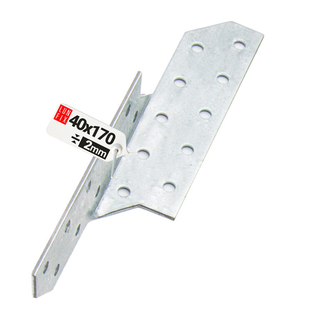 Sparrenpfettenanker 40x170mm Links