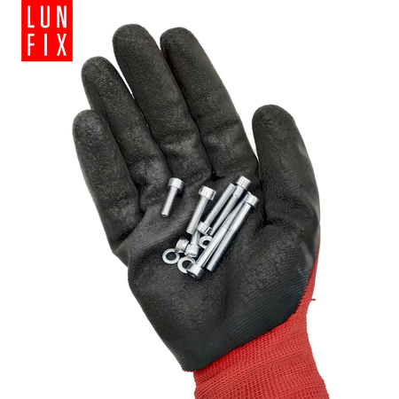 300 stück Sortiment Satz Zylinderkopfschrauben Muttern Unterlegscheiben M5