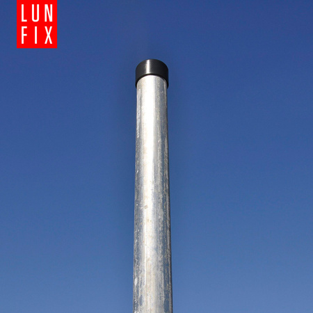 Słupek okrągły ogrodzeniowy ocynkowany fi 42,4mm 1m