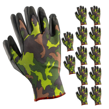 Gartenarbeitshandschuhe 10 XL 12 stk.