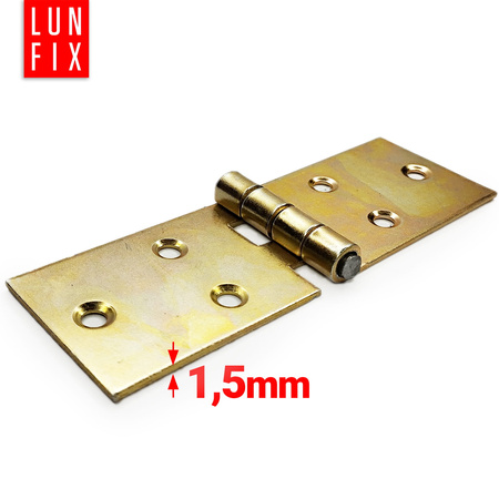 Scharnier Klappbar verzinkt 100x35x1,5mm 2stk