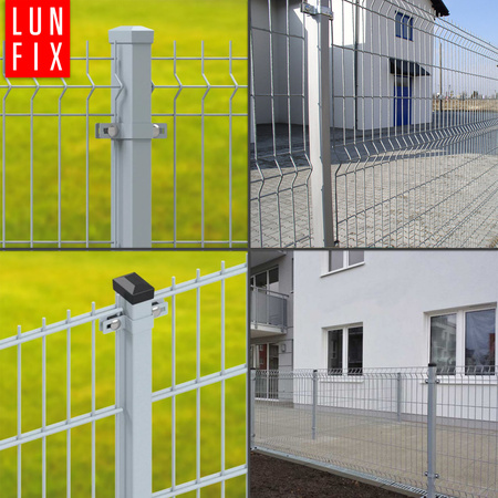 Mittelschelle Vierkant für 40x60 mm Pfosten Verzinkt