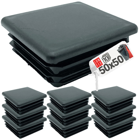 Lamellenstopfen für 50x50 mm Pfosten 10 Stück