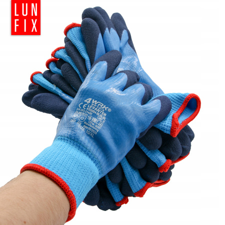 Winter-Arbeitshandschuhe isoliert wasserdicht Größe 10 XL
