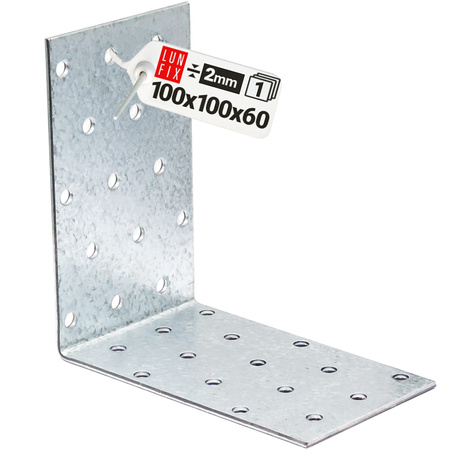 Winkelverbinder 100x100x60x2 1 Stück