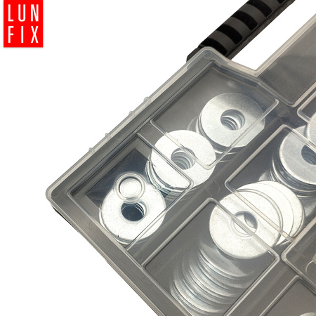 750 stück Sortiment Satz Unterlegscheiben M4-M10 DIN 127 125 9021