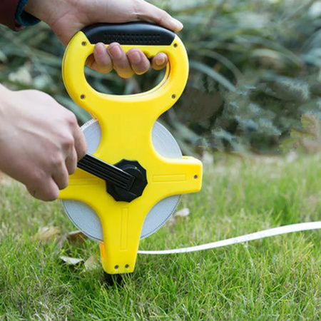 Taśma miernicza geodezyjna miara zwijana PCV 50m