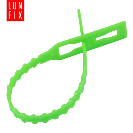 Universalbinder Blumenbinder Drehbinder Pflanzclips Wiederverwendbar ABS Kunststoff 13 cm 50 Stück