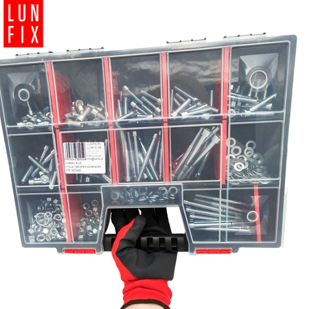 120 stück Sortiment Satz Zylinderkopfschrauben Muttern Unterlegscheiben M6 450 stück Sortiment Satz Zylinderkopfschrauben Muttern Unterlegscheiben M8