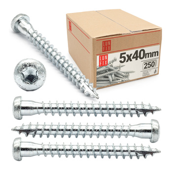 Winkelbeschlagschraube 5x40 mm TX20 250 St.