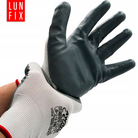 Arbeitshandschuhe aus Nitril, Größe 8 M 12stk.