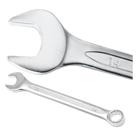 Klucz płasko-oczkowy 14mm