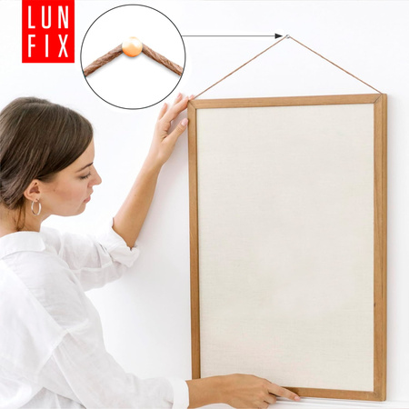 Bildernägel schwarz mit goldfarbenem Dekokopf 2x30 100 Stück