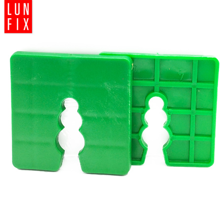 Distanzklötze Unterleger Abstandshalter 4mm 50x50mm 50stk