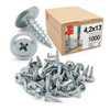 Selbstschneidende 4,2 x 13 mm 1000 Stück