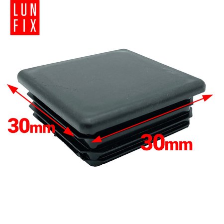 Lamellenstopfen für 30x30 mm Pfosten 1 Stück