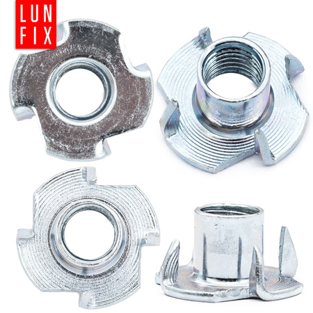 Einschlagmuttern M5 x 8 mm DIN 6930 50 Stück