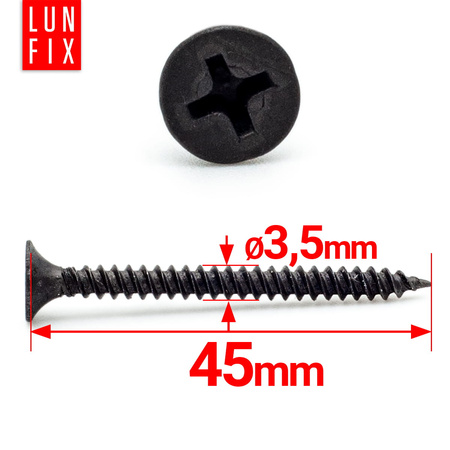 Schnellbauschrauben 3,5 x 45 mm 500 Stück