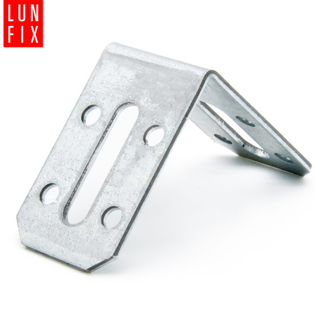 Justierbare Winkelverbinder 50x55x30x2 mm 10 Stück