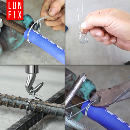 Bindedraht verzinkt Rödeldraht 250m Ø0,8mm