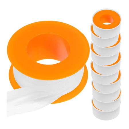 10x Gewindedichtband 19mm 10m