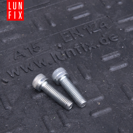 Kanaldeckel Schachtabdeckung mit Flanschrahmen 60x60cm Schwarz