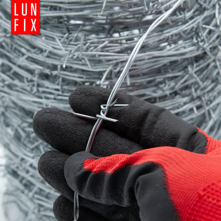 Stacheldraht Weidezaun 1,5mm doppelt Verdrillt 50m